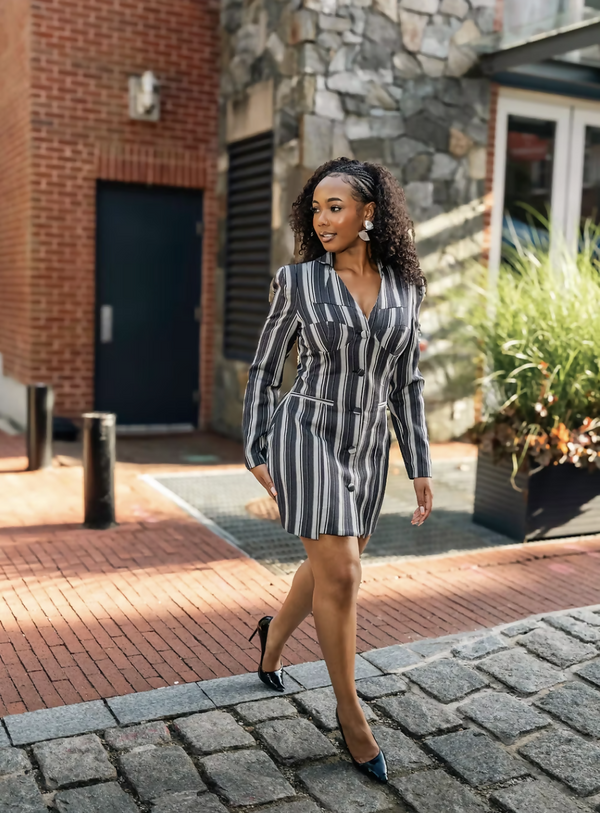 After Hours Blazer Dress