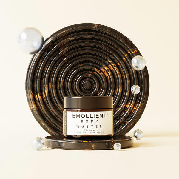 My Emollient unscented whipped body butter for sensitive skin